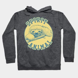 Spirit Animal / Cute Sloth Lover Design Hoodie